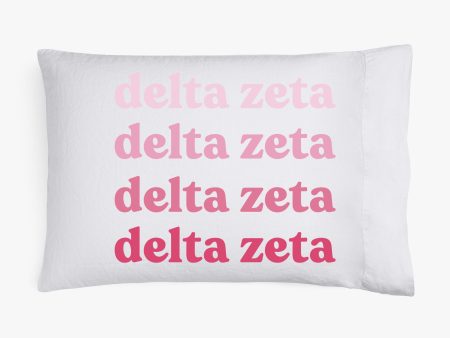 Delta Zeta Cotton Pillowcase For Sale