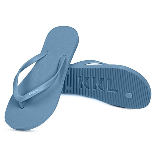 Kappa Kappa Gamma Flip Flops, With Greek Letter Cutouts Online now