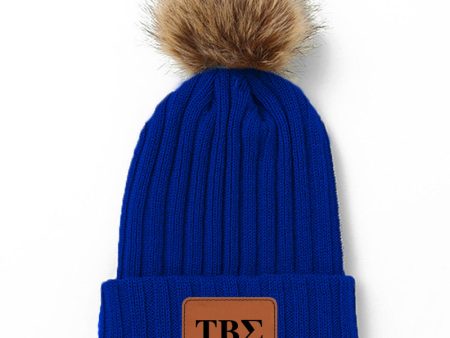 Tau Beta Sigma Pom Pom Beanie Hat Fashion