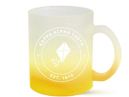 Kappa Alpha Theta Mug - Ombre Glass Online Hot Sale