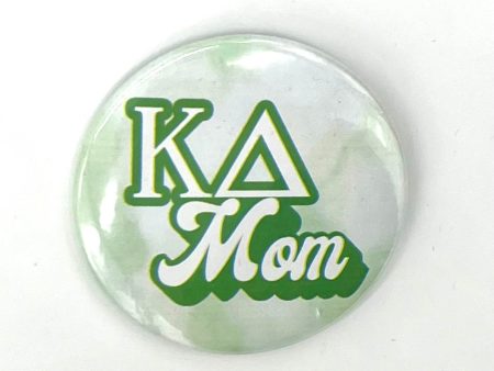 KAPPA DELTA WATERCOLOR MOM BUTTON For Discount