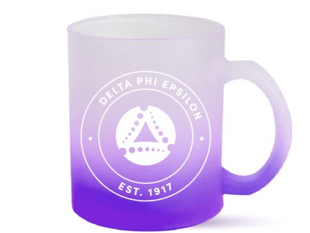 Delta Phi Epsilon Mug - Ombre Glass Online Hot Sale