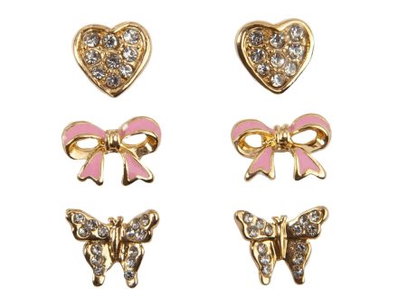 DAZZLE STUDDED EARRINGS on Sale