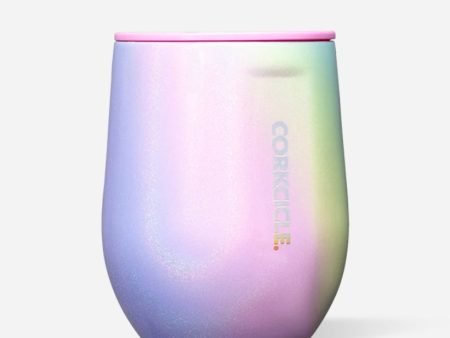 12 OZ STEMLESS RAINBOW UNICORN Discount