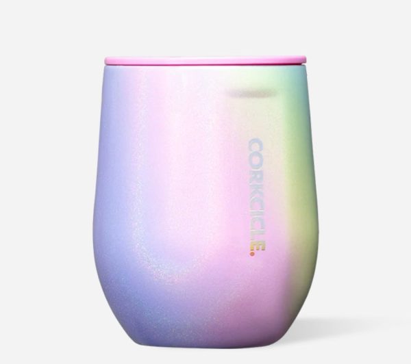 12 OZ STEMLESS RAINBOW UNICORN Discount