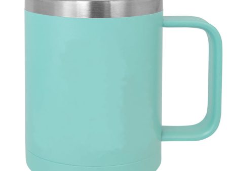 15 OZ COFFEE MUG TEAL Discount