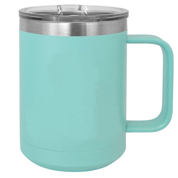 15 OZ COFFEE MUG TEAL Discount