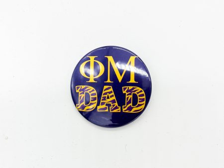 PHI MU DAD BUTTON Sale