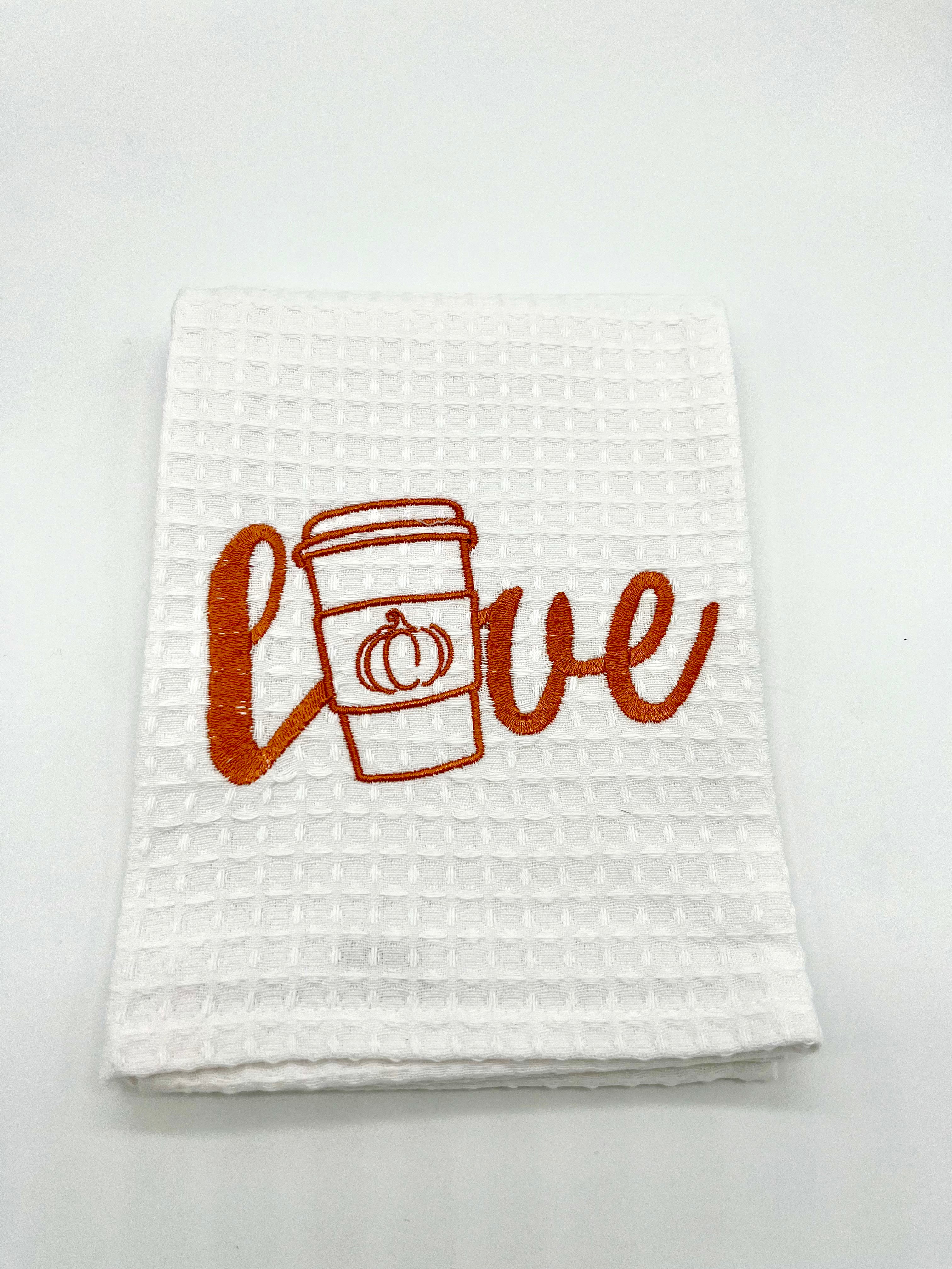 PUMPKIN LATTE TOWEL Online