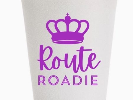 ROUTE ROADIE PURPLE STYRO CUPS For Discount