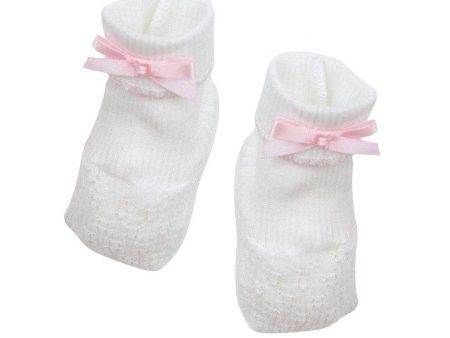 BABY BOOTIES PINK Supply