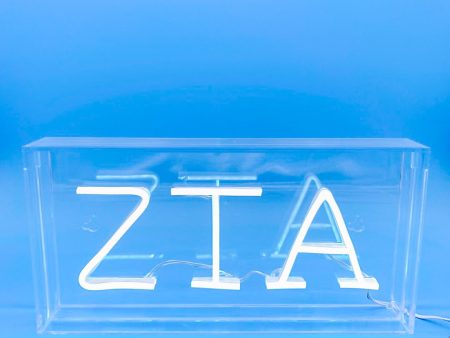 ZETA TAU ALPHA LED NEON SIGN Online now