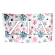 Zeta Tau Alpha Sorority Flags Hot on Sale