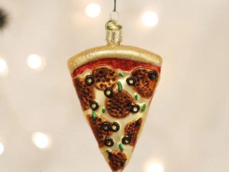 PIZZA SLICE ORNAMENT For Discount