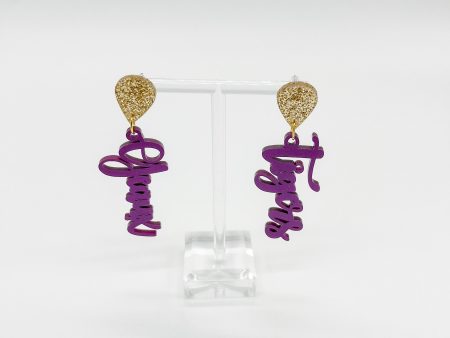 GEAUX TIGERS EARRINGS Supply