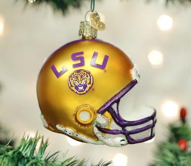 LOUISIANA STATE UNIVERSITY HELMET ORNAMENT Supply