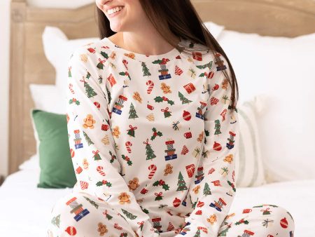 ANNIE CHRISTMAS MORNING PANTS SET Online Sale