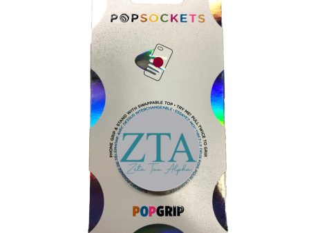 ZETA TAU ALPHA TWO COLOR POPSOCKET Discount