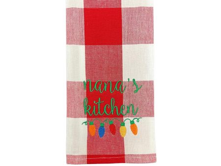 NANAS KITCHEN WITH LIGHTS TOWEL For Cheap