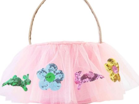 PINK EASTER TUTU BASKET Discount