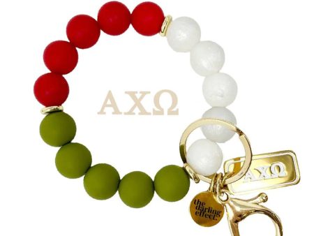 ALPHA CHI OMEGA KEYCHAIN WRISTLET Supply