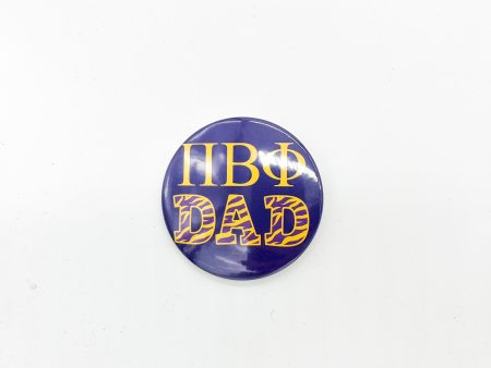 PI BETA PHI DAD BUTTON Online Sale