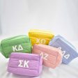 Kappa Kappa Gamma Makeup Bag - Puffer Style with Sorority Letters Online Hot Sale