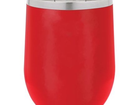 12 OZ RED STEMLESS WINE TUMBLER Fashion