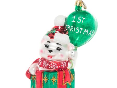 RADKO BABY BEARS 1ST CHRISTMAS Hot on Sale