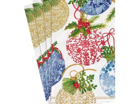 PORCELAIN ORNAMENTS GUEST TOWEL on Sale