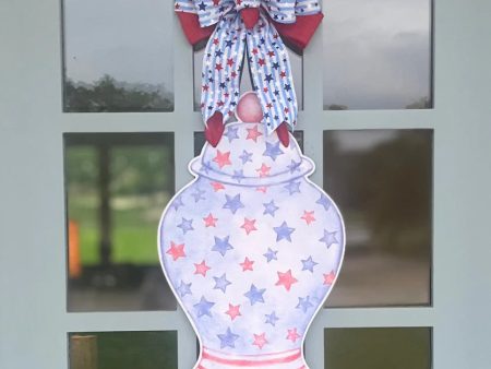 AMERICANA GINGER JAR DOOR HANGER Online