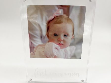 ACRYLIC FRAME FIRST COMMUNION For Cheap